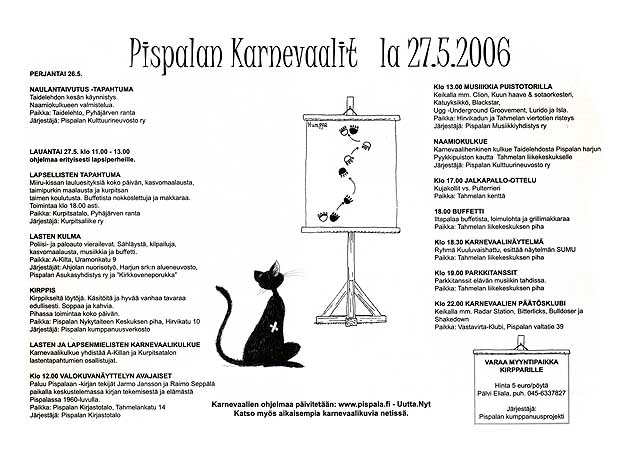 Pispalan Karnevaalit, mainos 2006